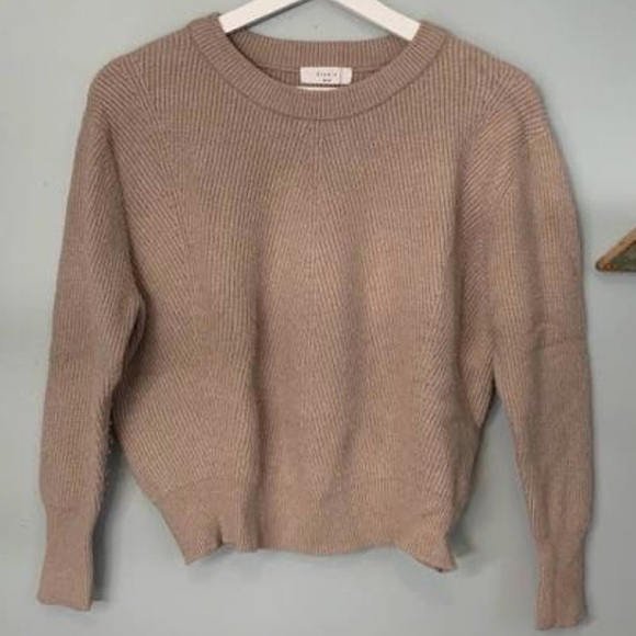 Elodie | Sweaters | Nordstrom Rack Elodie Tanbeige Crewneck Cropped Sweater  Small | Poshmark